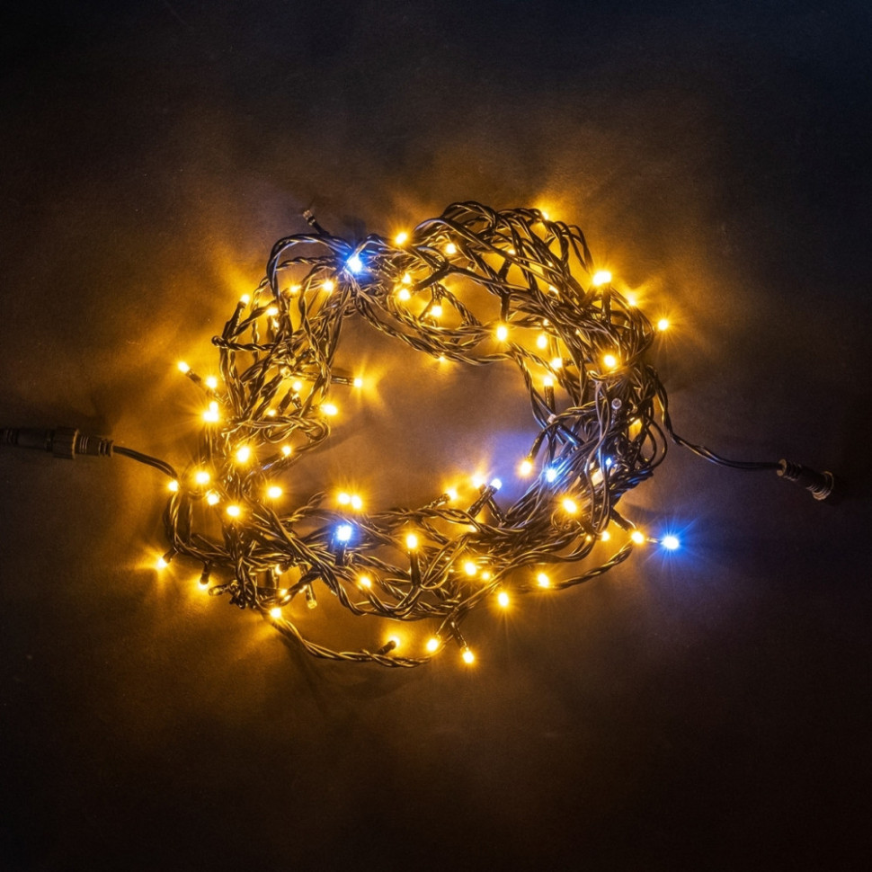 Гирлянда Нити (на ёлку) PST100BLW-11-1Y Laitcom