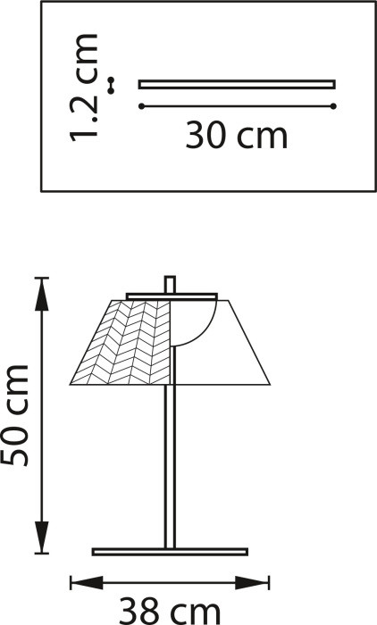 Интерьерная настольная лампа Napoli 794910 Lightstar