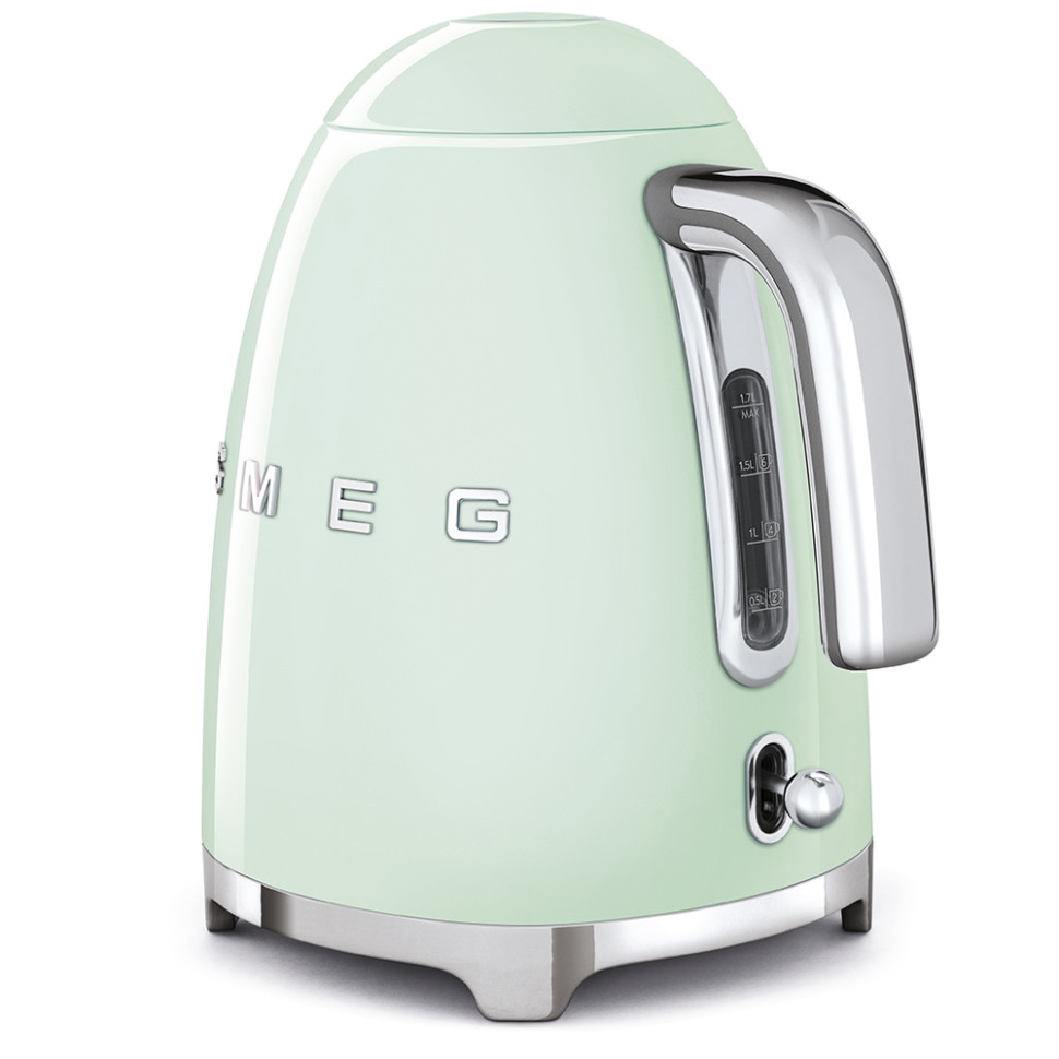 Чайник электрический 1,7л.2400Вт."Smeg" пастельно зеленый