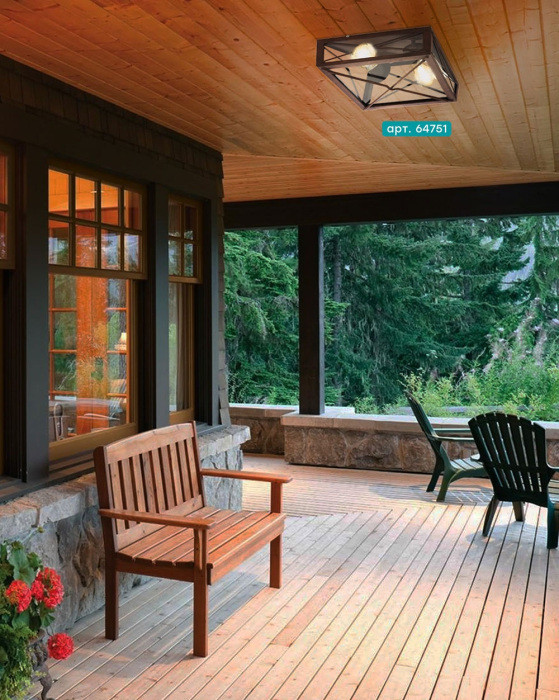 Потолочный светильник уличный Gaudesi 64751 Eglo