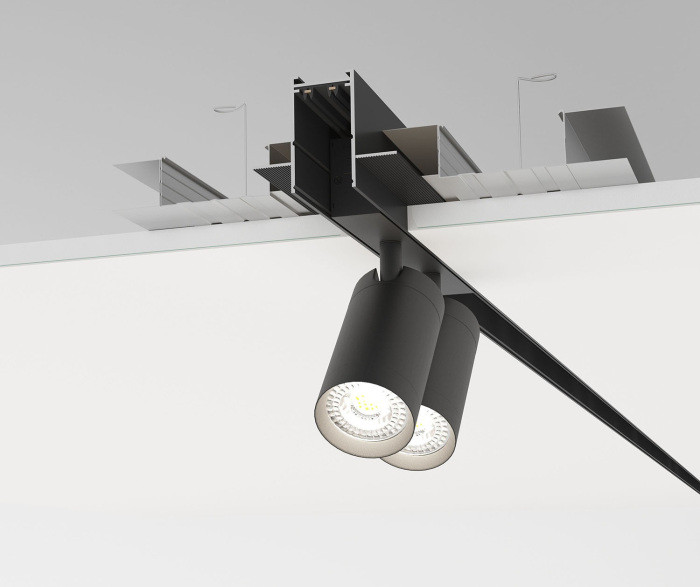 Шинопровод SMART HIDE TR2012-BK Denkirs