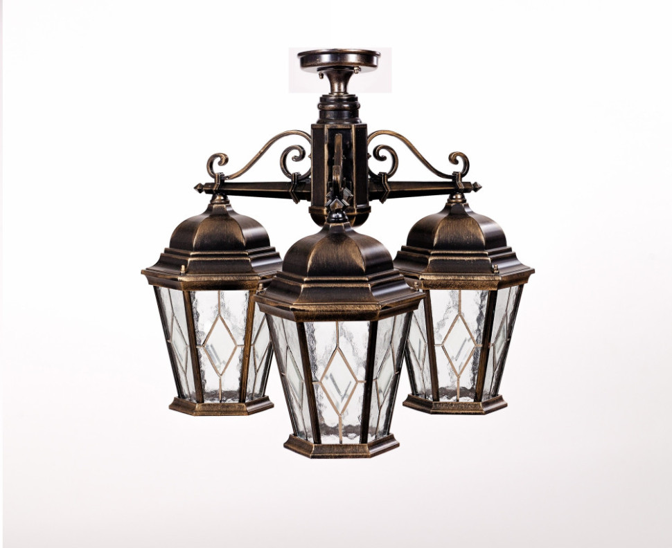 Потолочный светильник уличный ASTORIA 2M 91470MA/3 Gb ромб Oasis Light