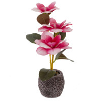 Цветочная композиция "Магнолия", L23 W18 H43 см