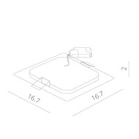 Точечный светильник Fine A2412PL-1WH Arte Lamp