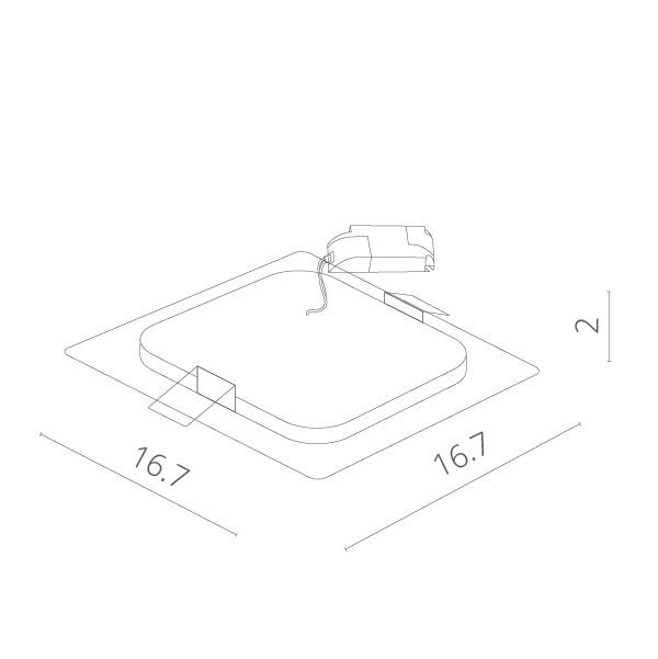 Точечный светильник Fine A2412PL-1WH Arte Lamp