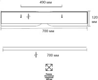 Потолочный светильник Coraggio 7721/120L Sonex Потолочный светильник Coraggio 7721/120L Sonex