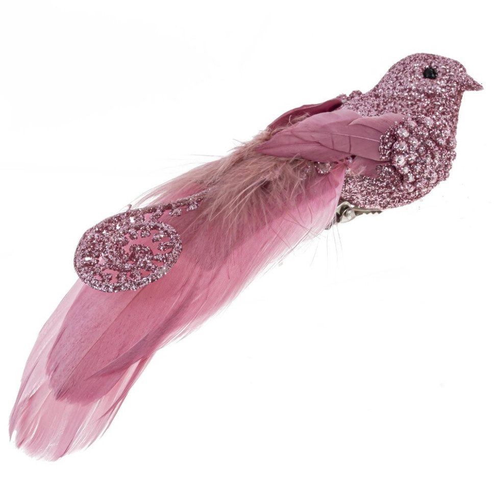 Изделие декоративное "Птичка, L14 W4 H4 см, 2в.