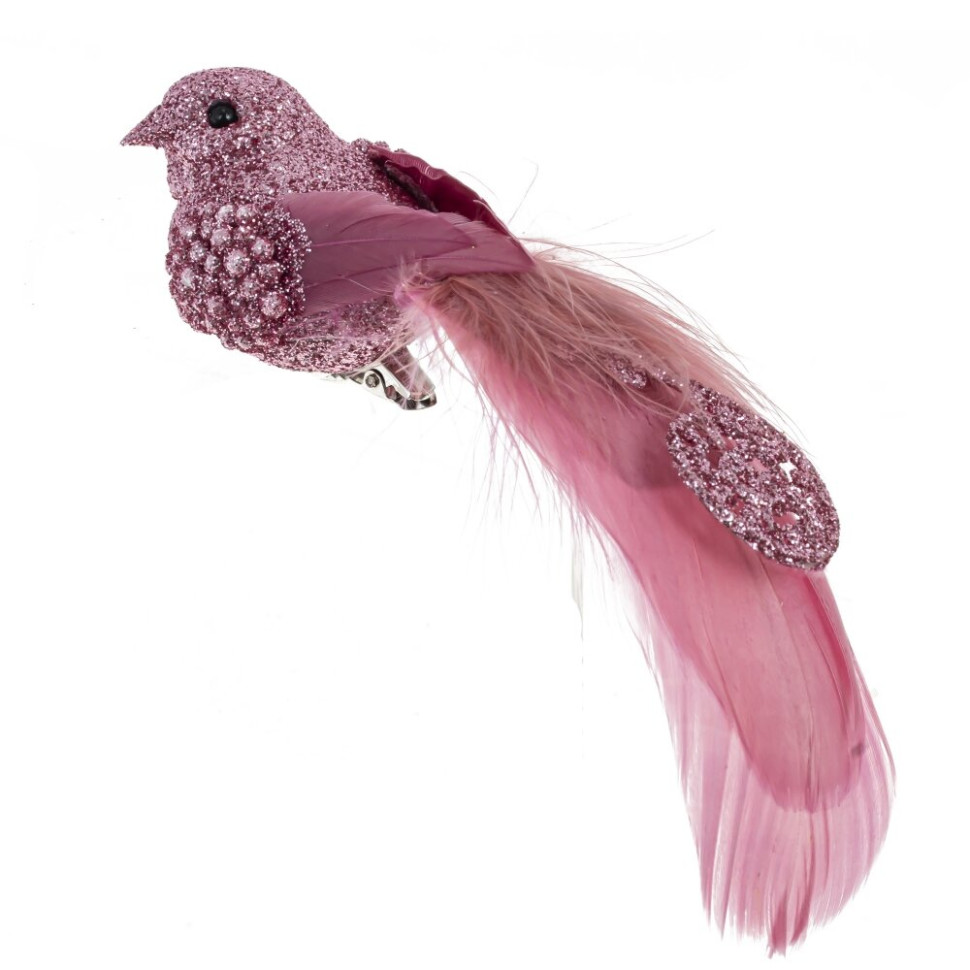 Изделие декоративное "Птичка, L14 W4 H4 см, 2в.