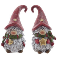 Фигурка декоративная "Гном",  L5,5 W6 H10 см, 2в.