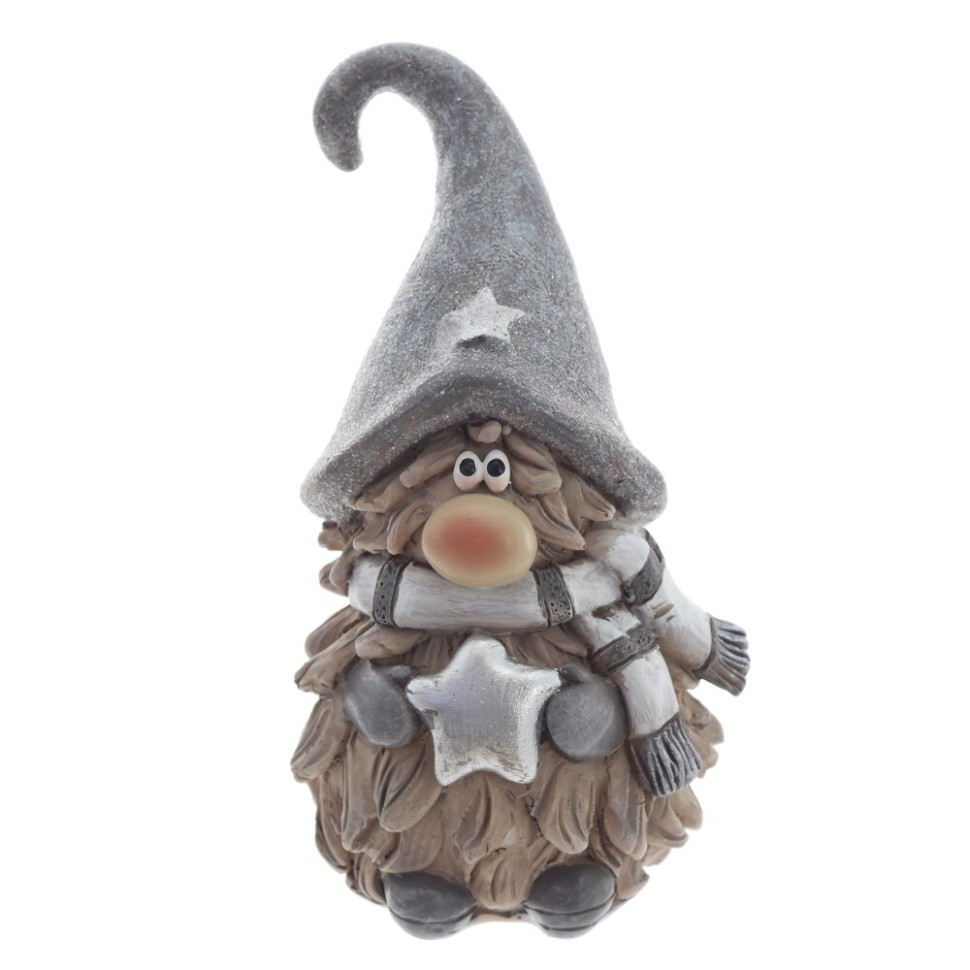 Фигурка декоративная "Гном",  L5,5 W6 H10 см, 2в.