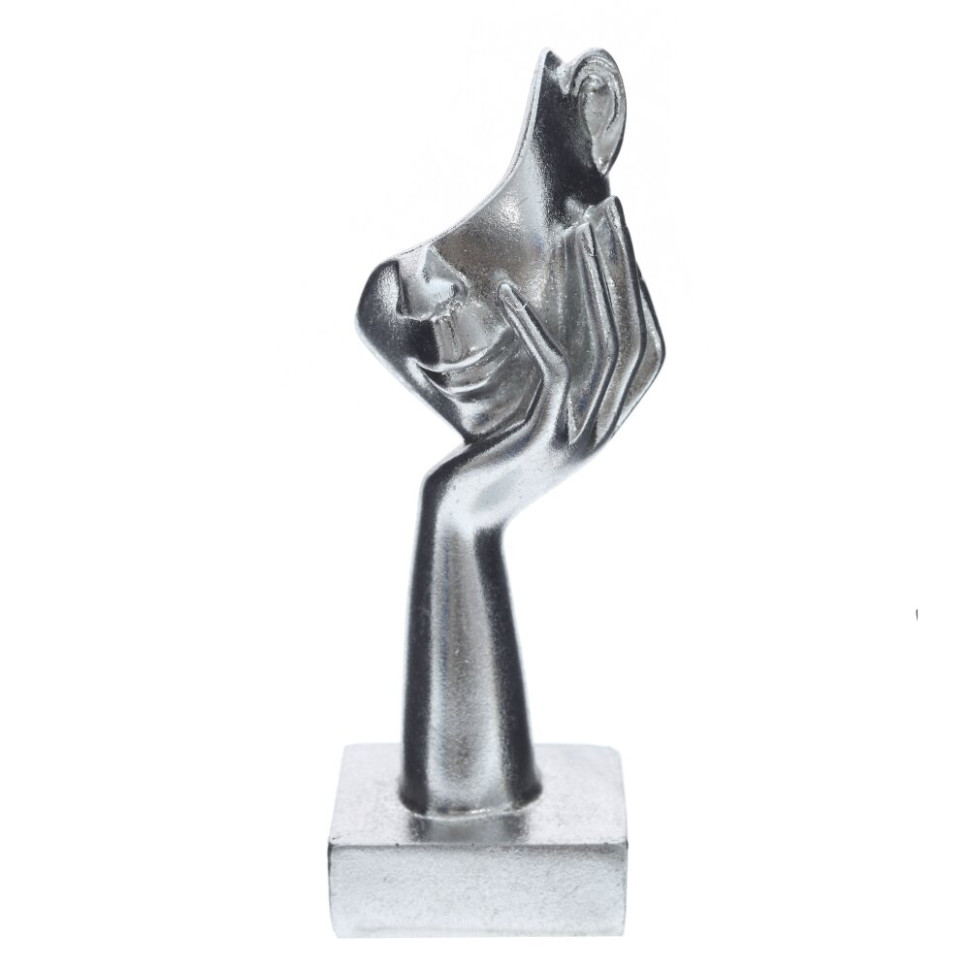 Фигурка декоративная "Лицо", L6 W6 H16 см