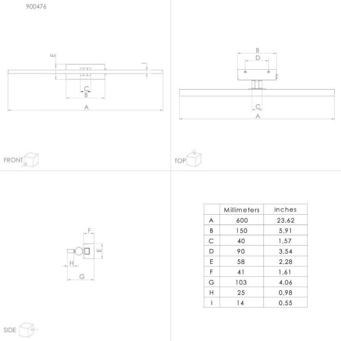 Подсветка для картин Verdello 900476 Eglo