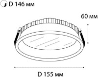 Точечный светильник IT06-6013 IT06-6013 white 3000K Italline