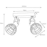 Спот Lucide Paulien 08927/02/35 Спот Lucide Paulien 08927/02/35