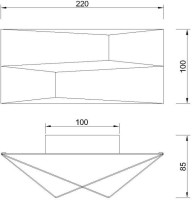Настенный светильник Fuji 8156 Mantra
