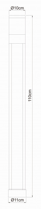 Наземный светильник Nexa 34013 Globo