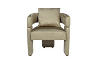 Кресло велюровое оливковое Кресло велюровое оливковое