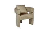 Кресло велюровое оливковое Кресло велюровое оливковое