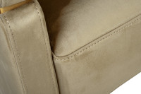 Кресло велюровое оливковое Кресло велюровое оливковое