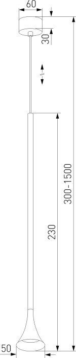 Подвесной светильник Hall 50314 LED Elektrostandard