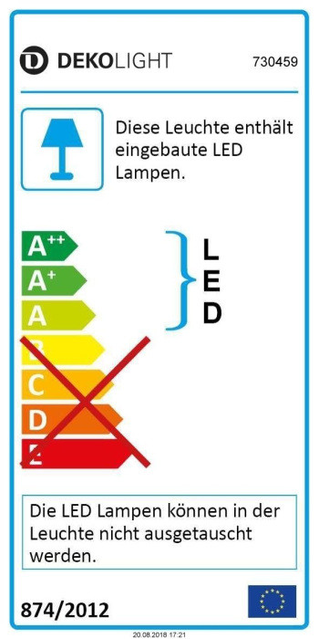Встраиваемый светильник уличный Peacock 730459 Deko-Light