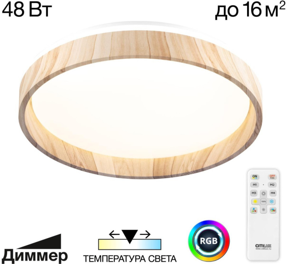 Потолочный светильник Enzo CL753352G Citilux