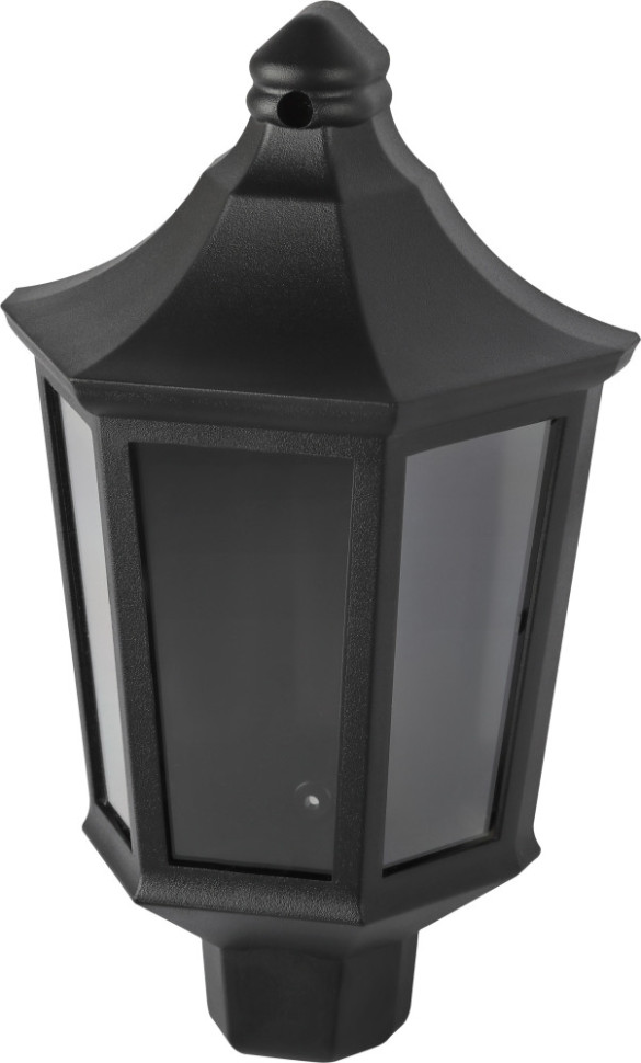 Настенный фонарь уличный  НБУ 06-60-003 У1 черный прозр. ЭРА