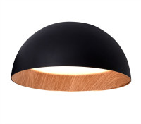 Потолочный светильник 020 C0207-500A black/wood DeLight Collection
