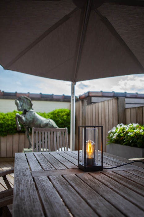 Уличная настольная лампа UNITE 5888 Bl Oasis Light