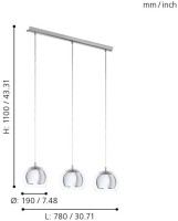 Подвесной светильник Rocamar 94593 Eglo Подвесной светильник Rocamar 94593 Eglo