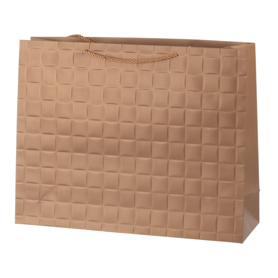 Пакет подарочный L (бумага 210г/м2, блок 12шт), L41 W12 H32 см, 7в.