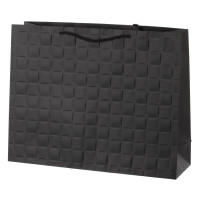 Пакет подарочный L (бумага 210г/м2, блок 12шт), L41 W12 H32 см, 7в.