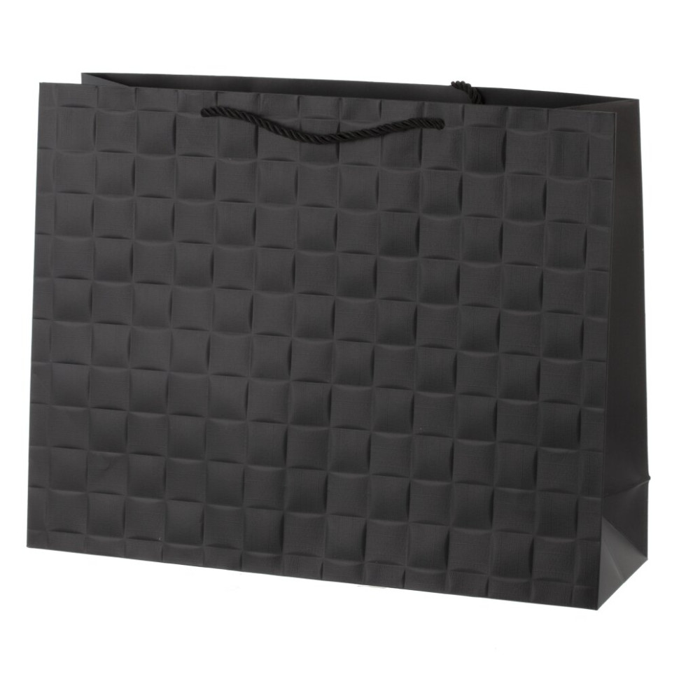 Пакет подарочный L (бумага 210г/м2, блок 12шт), L41 W12 H32 см, 7в.