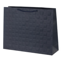 Пакет подарочный L (бумага 210г/м2, блок 12шт), L41 W12 H32 см, 7в.