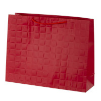 Пакет подарочный L (бумага 210г/м2, блок 12шт), L41 W12 H32 см, 7в.