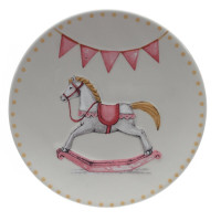 Тарелка "Лошадка", L20 W19,5 H1,5 см