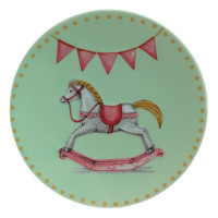 Тарелка "Лошадка", L20 W19,5 H1,5 см