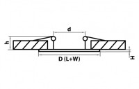 Точечный светильник LEVIGO 010038 Lightstar