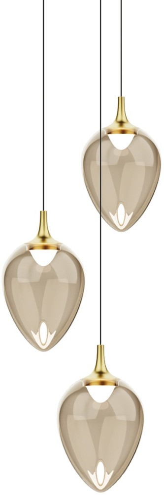 Подвесной светильник MD24001012 MD24001012-3A brass/champagne DeLight Collection