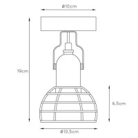 Спот Lucide Paulien 08927/01/66 Спот Lucide Paulien 08927/01/66