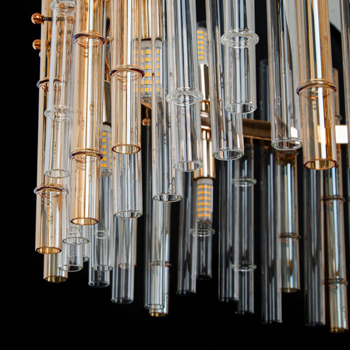Подвесная люстра Crystalla A4111LM-16GO Arte Lamp