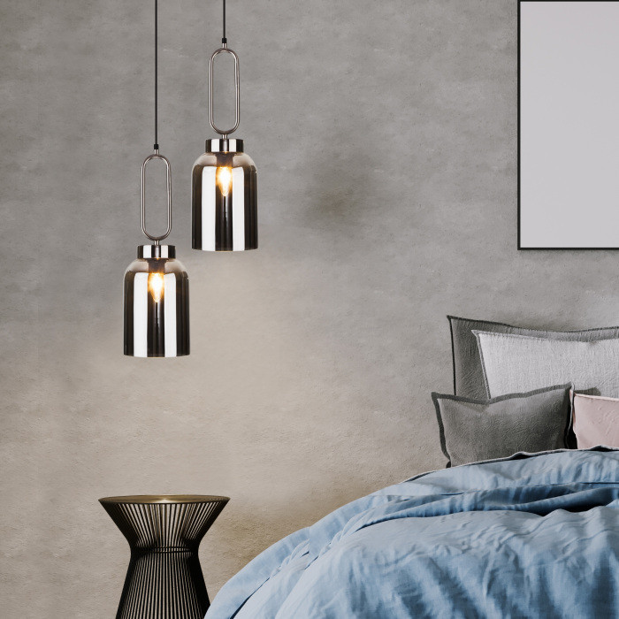 Подвесной светильник Flou 50229/1 дымчатый Eurosvet