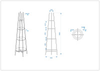 Стеллаж прозрачное стекло/золото Стеллаж прозрачное стекло/золото