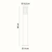 Наземный фонарь Xeloo 32016 Globo Наземный фонарь Xeloo 32016 Globo