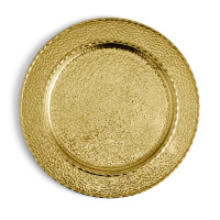 Блюдо Michael Aram "Hammertone", круглое, 32 см, золото