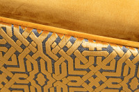 Диван Trevi трехместный раскладной оранжевый с кантом Диван Trevi трехместный раскладной оранжевый с кантом