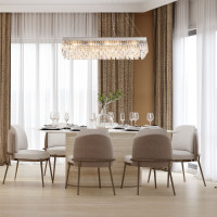 Подвесная люстра LACRIMA V000361 Indigo