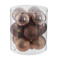 Набор из 12шт Украшение новогоднее "Шар", D 8 см, L19 W19 H21,5 см