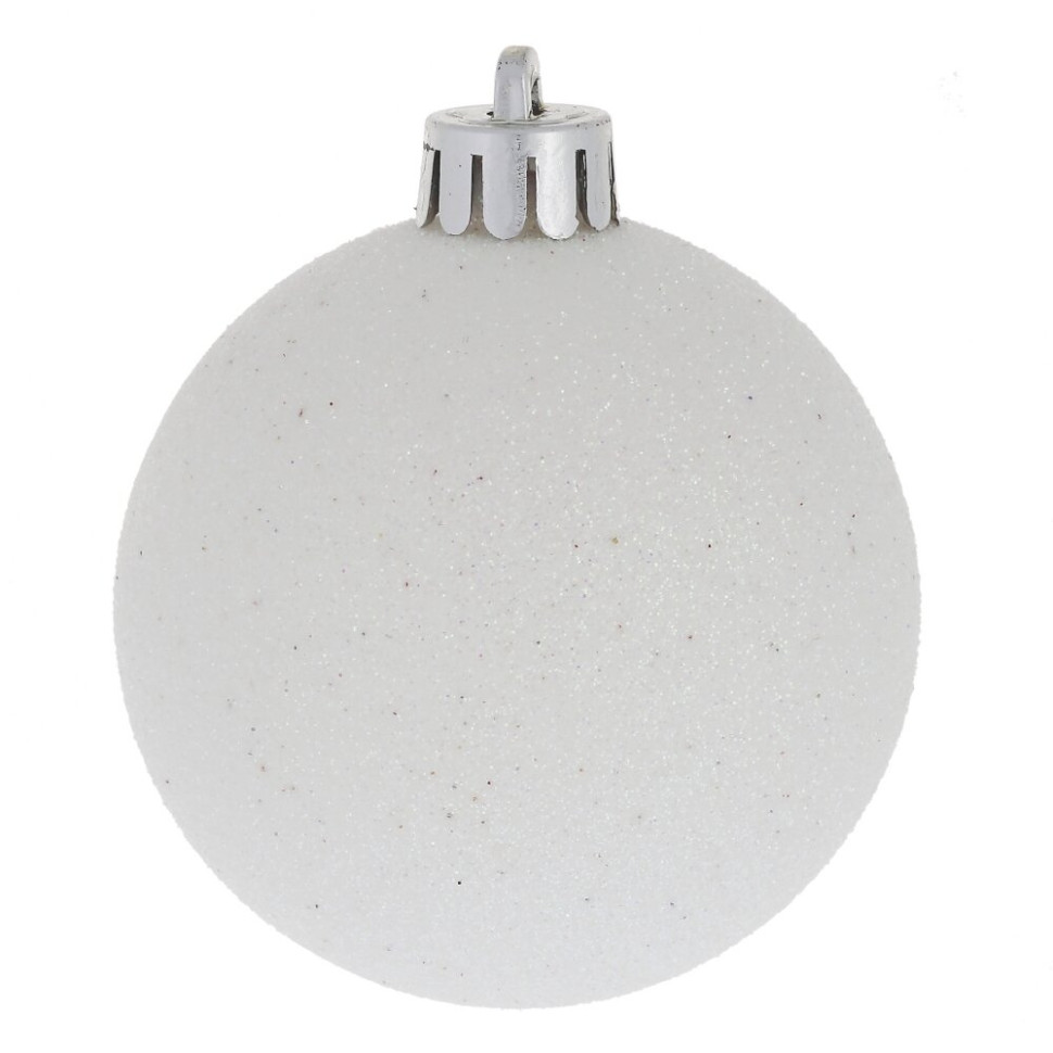 Набор из 12шт Украшение новогоднее "Шар", D 8 см, L19 W19 H21,5 см