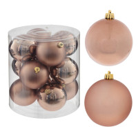 Набор из 12шт Украшение новогоднее "Шар", D 8 см, L19 W19 H21,5 см